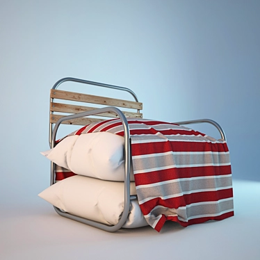 Cottage Comfort Armchair 3D model image 1 