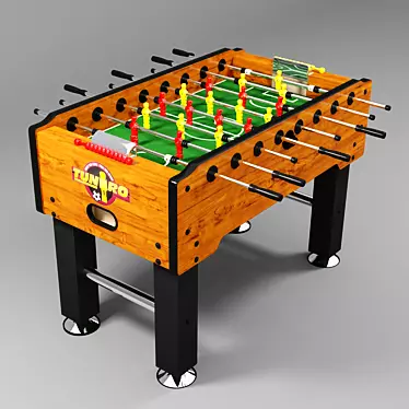 Mini Foosball Table 3D model image 1 