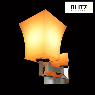 Bathroom Brilliance: Blitz Sconce 3D model image 1 