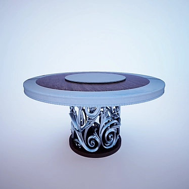Classic Table 3D model image 1 