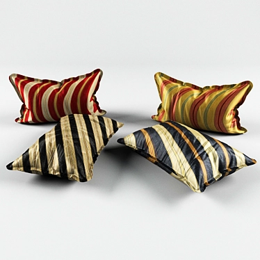 Cozy Dream Pillows 3D model image 1 