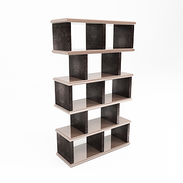 Fendi Shelf: Sleek and Functional 3D model image 1 