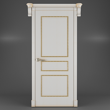 Urban Chic Door 3D model image 1 