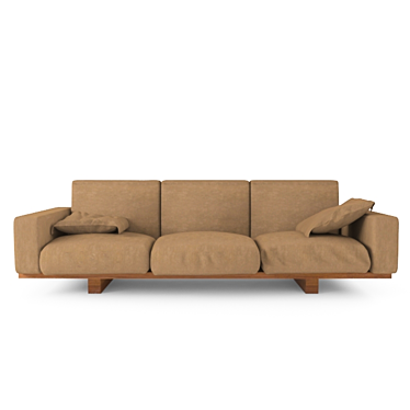 Italian Luxury: Sofa Utah RIVA1920 3D model image 1 
