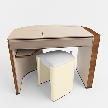 Italian Elegance: Giorgetti Venus Dressing Table 3D model image 1 