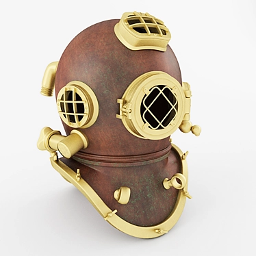 DiveSafe Helmet 3D model image 1 