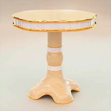 Elegant Bruno Costenaro Table 3D model image 1 
