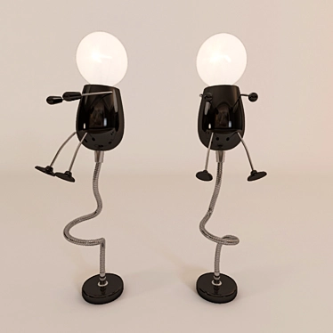 Odeon Kids Table Lamp 3D model image 1 