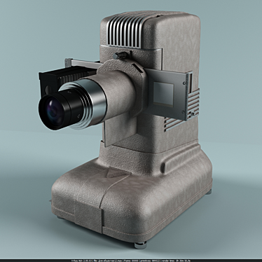 Vintage Projector 3D model image 1 