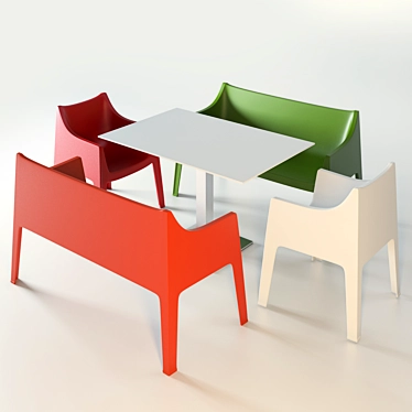 Coccolona: Elegant and Comfortable Seating 3D model image 1 