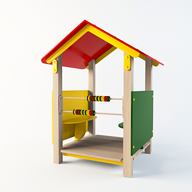 Playful Jungle Gym for Kids 3D model image 1 