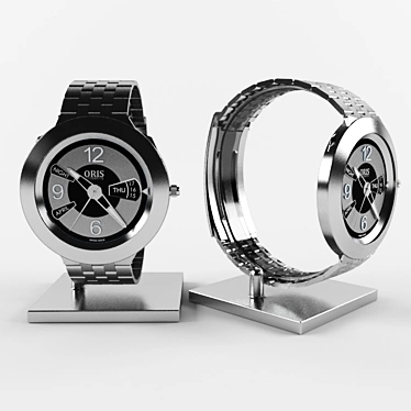 Sophisticated Timepieces by Oris 3D model image 1 