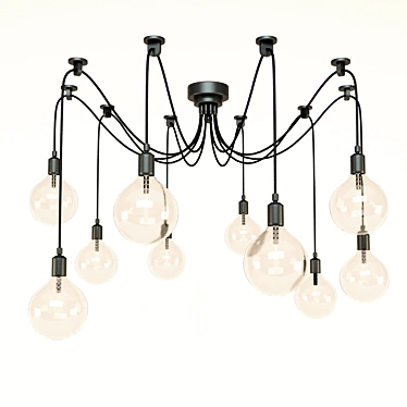 Edison chandelier