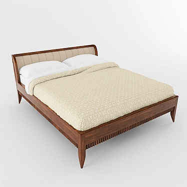 Morelato '900 Rulmanart Bed 3D model image 1 