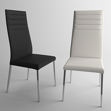 Elegant Niger Chair: Timeless Comfort 3D model image 1 