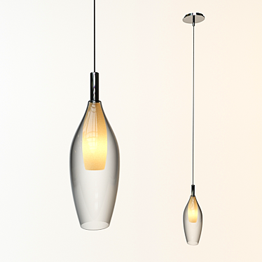 Elegant Pendant Light for Stylish Spaces 3D model image 1 