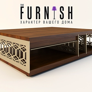 Modern Kilima Coffee Table 3D model image 1 