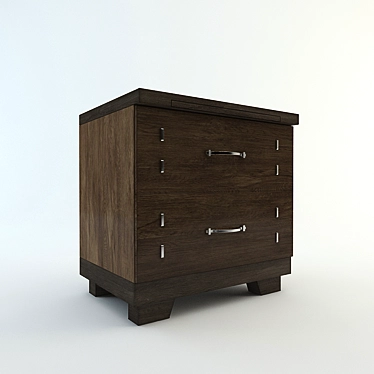 Elegant Nightstand "Asterix 3D model image 1 