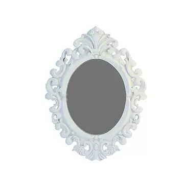 Elegant Reflection: Classic Mirror 3D model image 1 