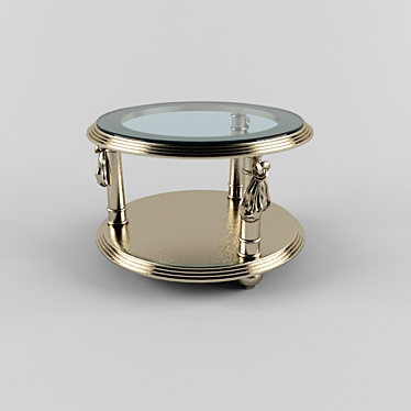 Elegant Potronov Frau Table 3D model image 1 