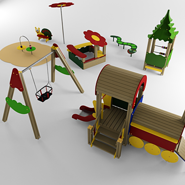 Kids' Play Haven 3D model image 1 