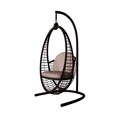 Skyline Design Swing with Cushions 3D model image 1 