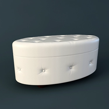 Symfonia Night Ottoman by Dall'Agnese 3D model image 1 