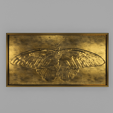 Elegant Bas-02 Bas-relief Sculpture 3D model image 1 