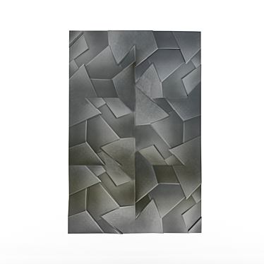 Prismatic Silver Tiles 3D model image 1 