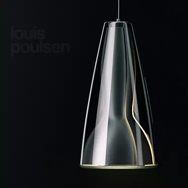 Louis Poulsen Queen Pendant Light 3D model image 1 