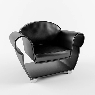 Versatile Hollow Chair 3D model image 1 