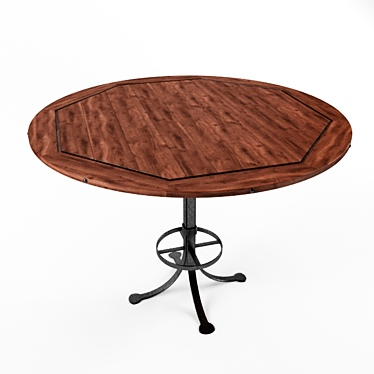 Pub Table for Socializing 3D model image 1 