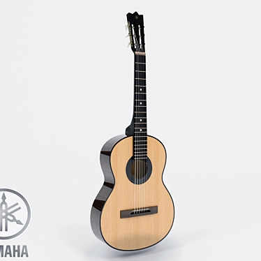 Yamaha 6-String Guitar 3D model image 1 