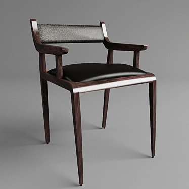 Luxury Armchair Nadin: Alexandra Collection 3D model image 1 