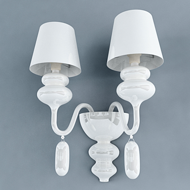 Breezelight Wall Lamp 1304: A Modern 3D Model 3D model image 1 