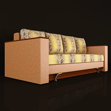 Modern 2-Seater Sofa | 2300mm Length | 1050mm Width | 850mm Height 3D model image 1 