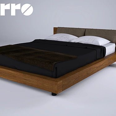 Porro Taiko Bed 3D model image 1 