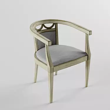 Modern Classic Chair 3D model image 1 