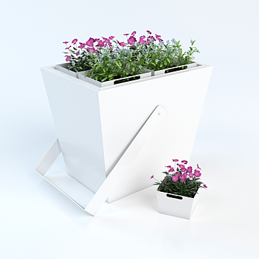 Grimm Planter by BYSTEEL 3D model image 1 