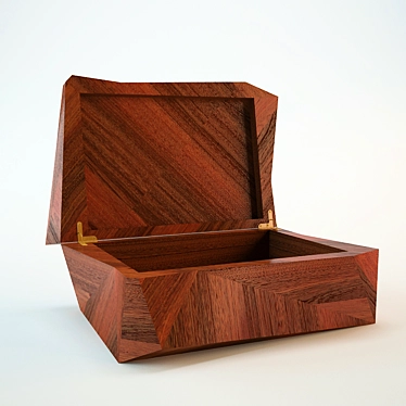 Cigar Haven Casket 3D model image 1 