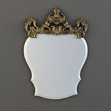 Elegant Bianchini & Capponi Mirror 3D model image 1 