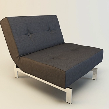 Elegant Comfort Sofa 3D model image 1 