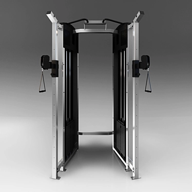 Functional Fitness Equipment - Real Model Inspired 3D model image 1 