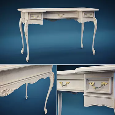 Benedetta Dressing Table: Exquisite Beauty 3D model image 1 