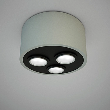 Halla Razi Ceiling Luminaire 3D model image 1 