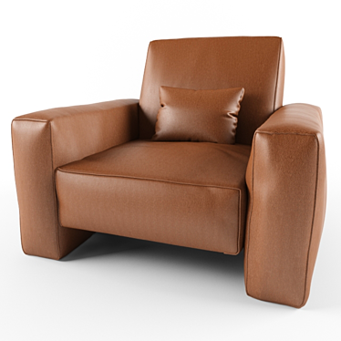 Cozy Moreton Armchair 3D model image 1 