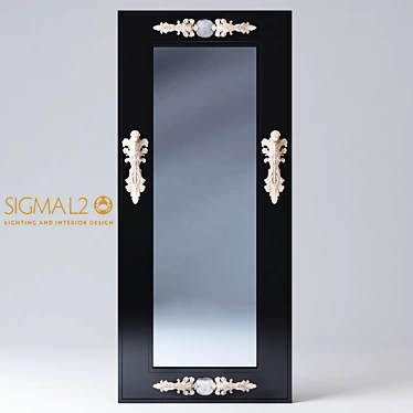 Analu SP89 Mirror: Elegant & Stylish 3D model image 1 