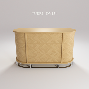 Modern Chest of Drawers - DV151 3D model image 1 