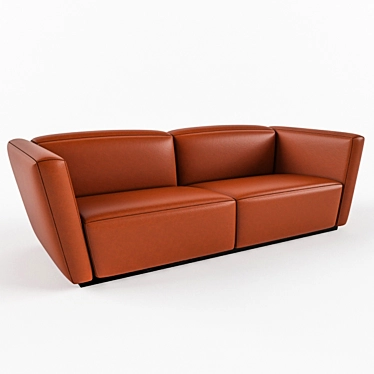 Polaris Texas Sofa - Sleek and Stylish 3D model image 1 