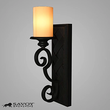 Savoy House Caramel Sconce 3D model image 1 